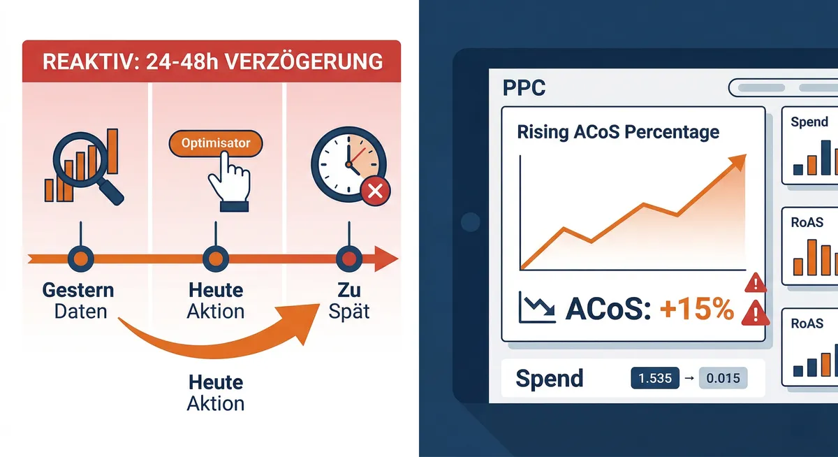 Reaktive PPC Tools — das Problem