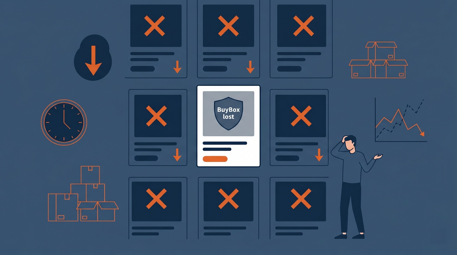 Why you lose the Amazon Buy Box — performance, price, stock — MarketplAIce