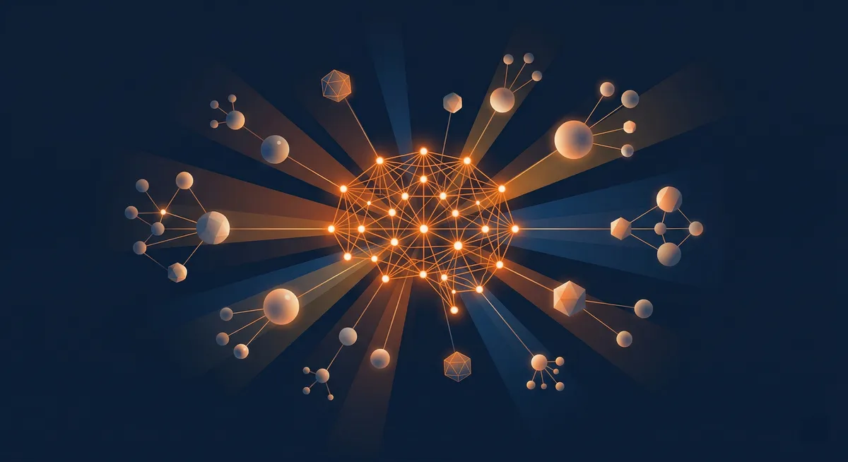 AI system processing multiple data dimensions simultaneously — MarketplAIce