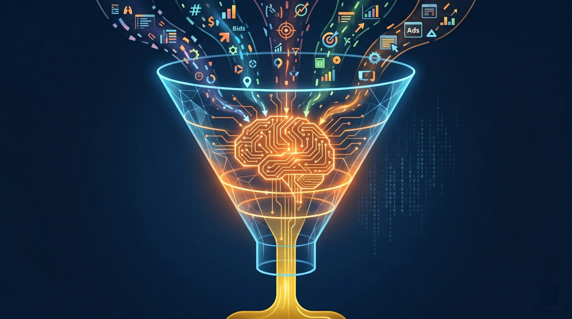 Zentrale Amazon Ads Steuerung mit Keywords Geboten Targeting und Datenflüssen MarketplAIce